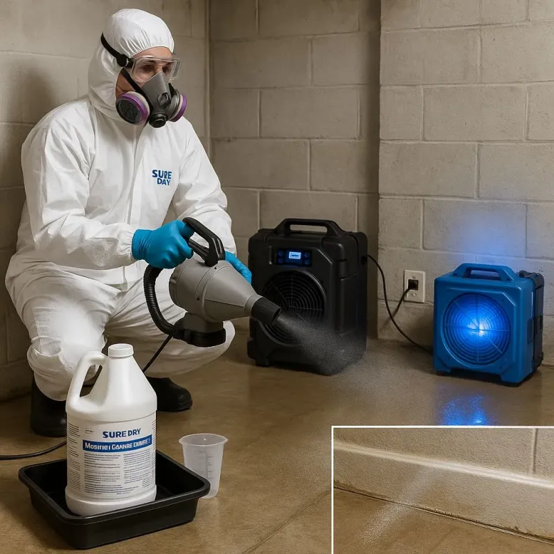 Sanitization and Odor Removal process in Rossford, OH