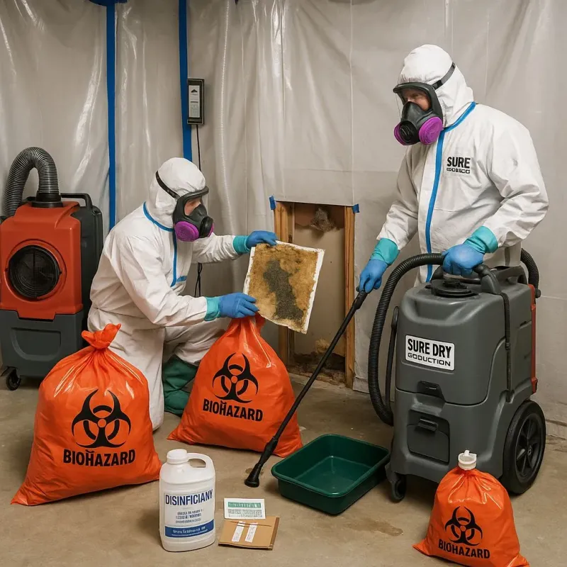 Contaminated Water Handling Protocols process in Rossford, OH