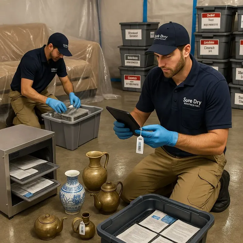 Content Protection and Restoration process in Rossford, OH