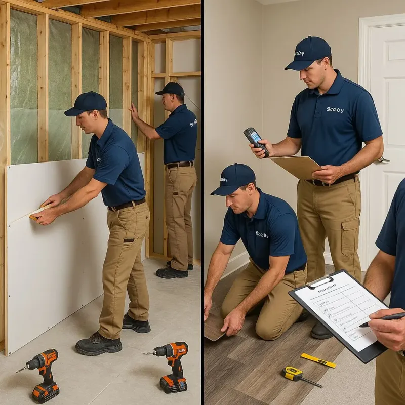 Repairs and Reconstruction process in Rossford, OH