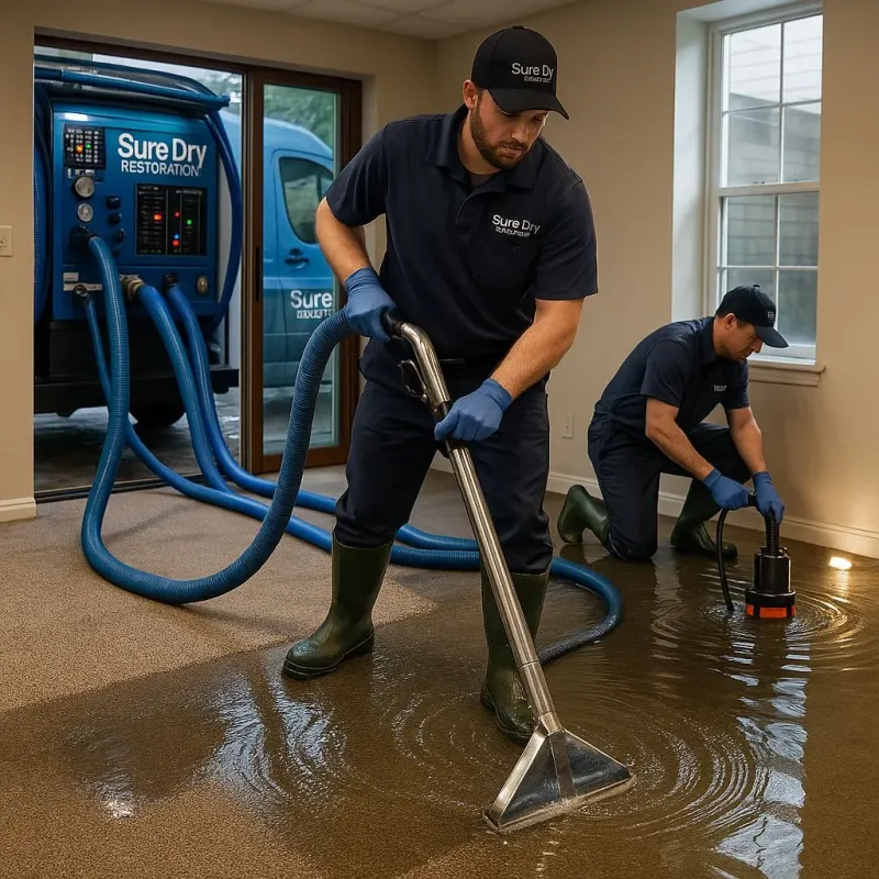 Water Extraction and Removal process in Rossford, OH